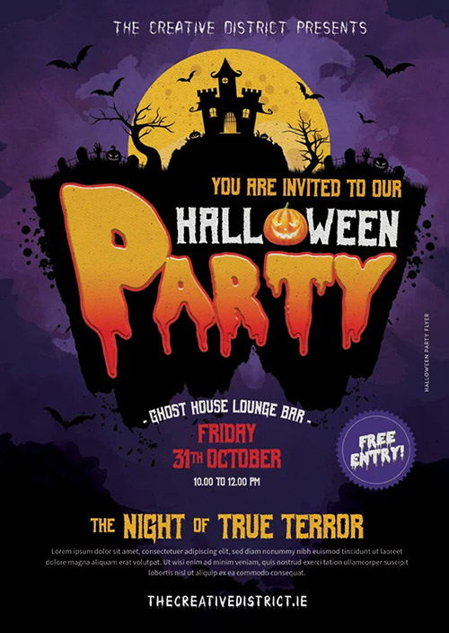 Halloween Poster Design – The Creative District