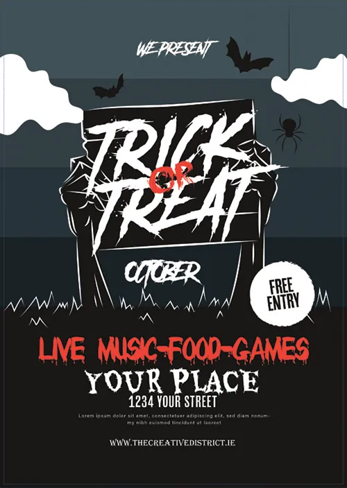 Halloween Poster Design – The Creative District